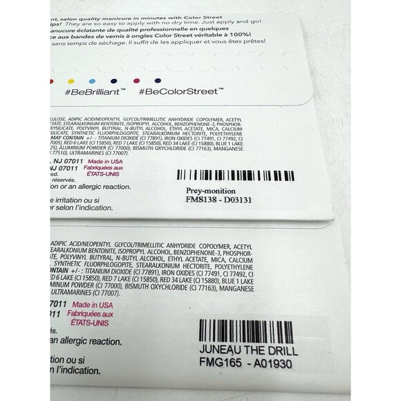 Color Street Nail Strips Lot 11 Packs Assorted Colors - Picture 10 of 10